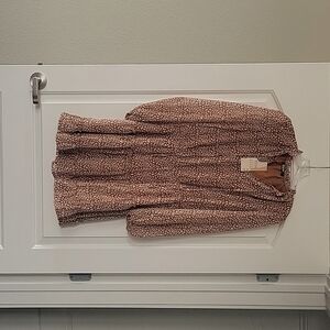 BTFBM dress dark camel color size S